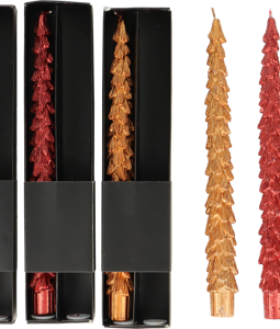 6152 CANDELS FOREST FLAME S/6